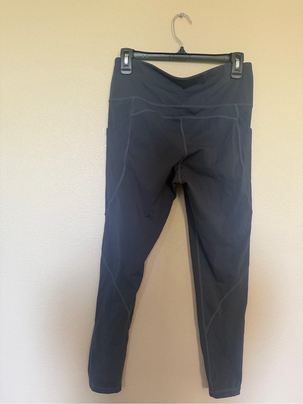High-Waist Navy Performance Leggings